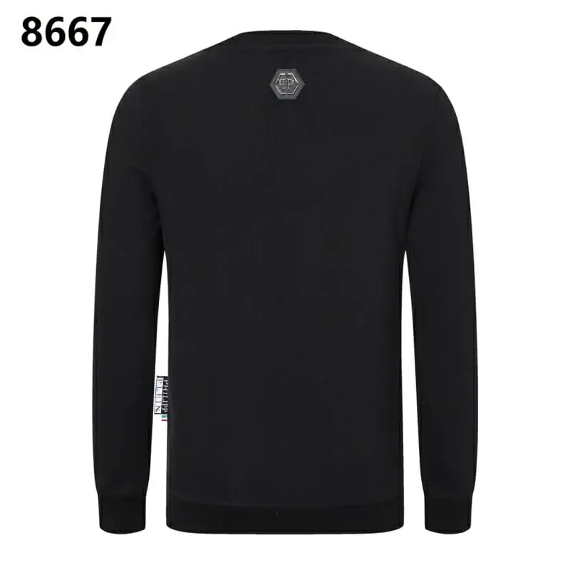 philipp plein pp sweatshirt manches longues pour homme s_122a0751